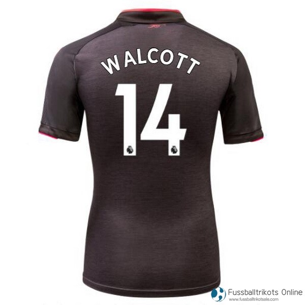 Arsenal Trikot Ausweich Walcott 2017-18 Fussballtrikots Günstig